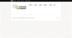 Desktop Screenshot of josephinecameron.com